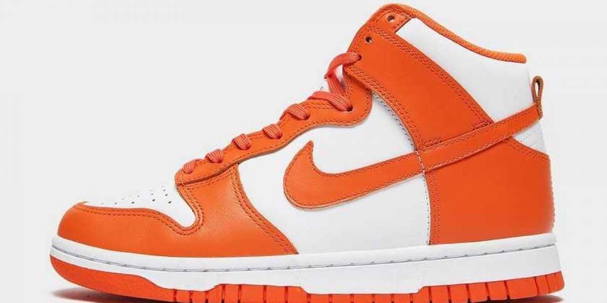 DD1399-101 Nike Dunk High "Syracuse" Will Be Officially Released In The Spring of 2021