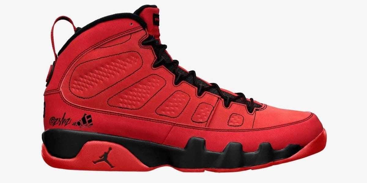 2021 Latest Air Jordan 9 “Chile Red” CT8019-600 Releasing During Fall