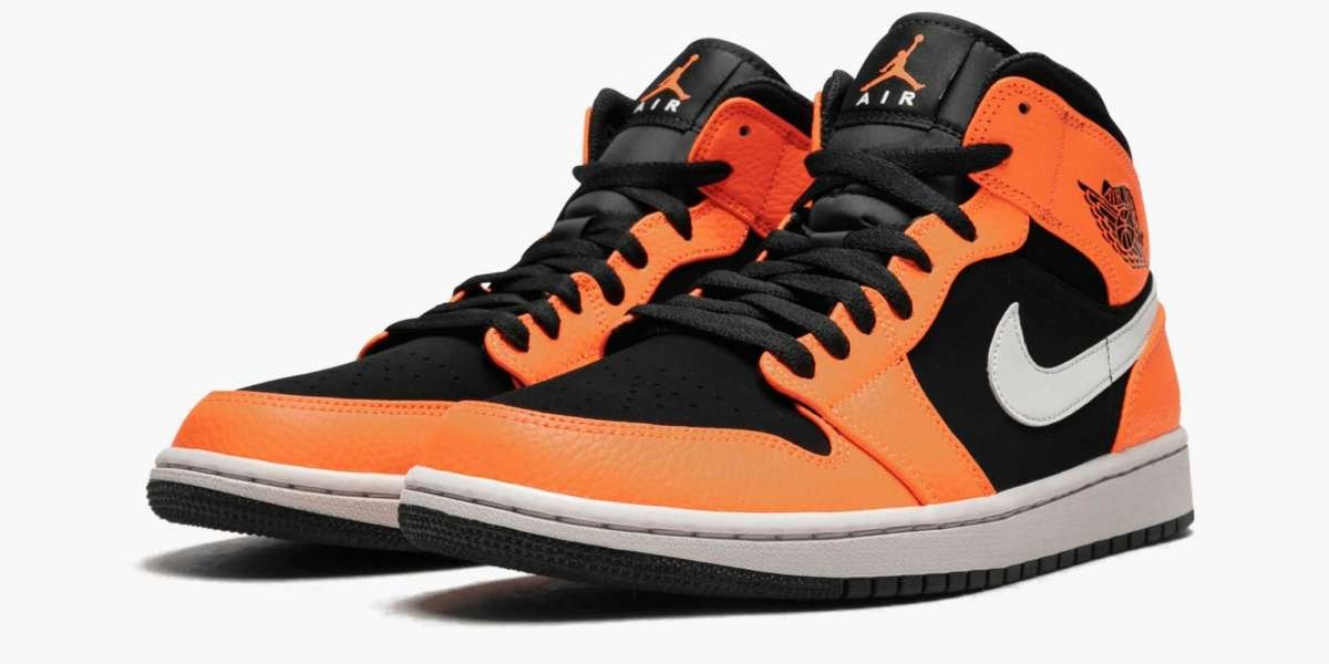 Best Selling Air Jordan 1 Mid "Black Cone" 554724-062 Basketball Shoes