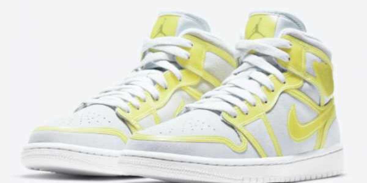 DA5552-107 Air Jordan 1 Mid LX “Opti Yellow" to released on February 26, 2021