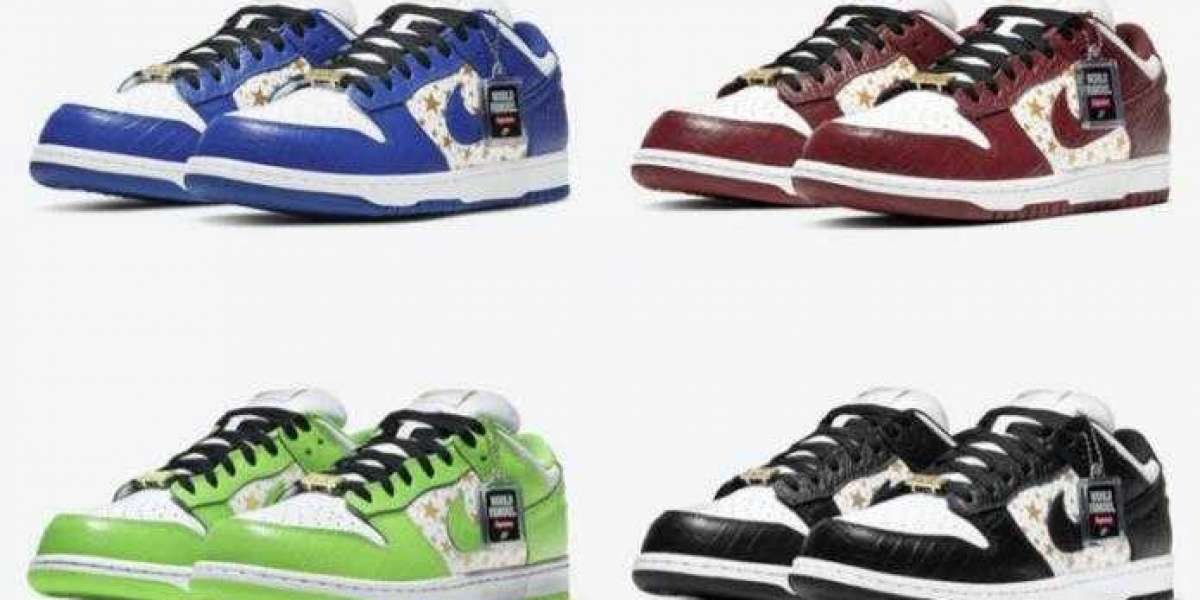 2021 Supreme’s Nike SB Dunk Low Collection Gonna Releasing Soon