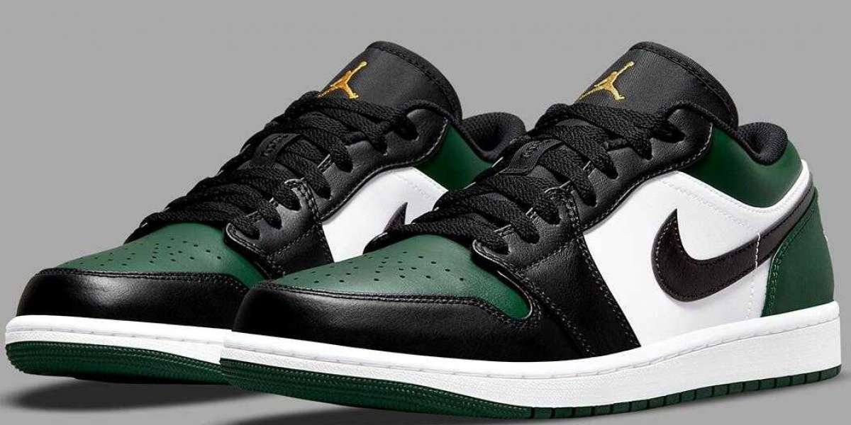 Where to Buy 553558-371 Air Jordan 1 Low Green Toe