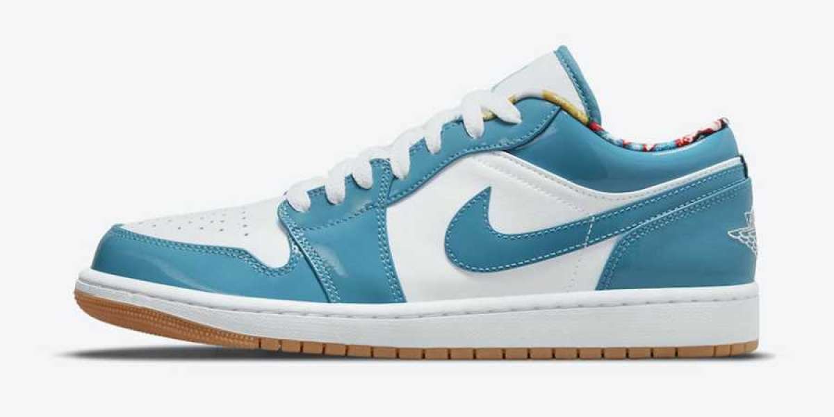 This pair of Air Jordan 1 Low Light Teal DC6991-400 you'll like it!