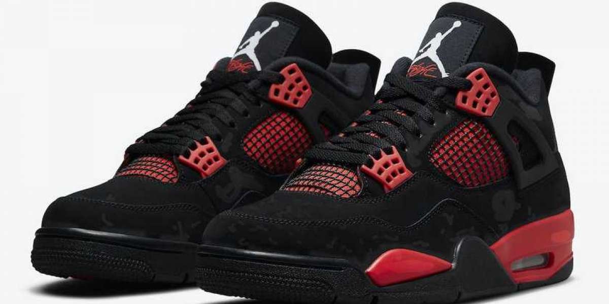 This new pair of Air Jordan 4 "Red Thunder" will be officially released on January 15 next year